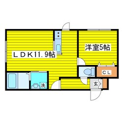 元町駅 徒歩7分 3階の物件間取画像